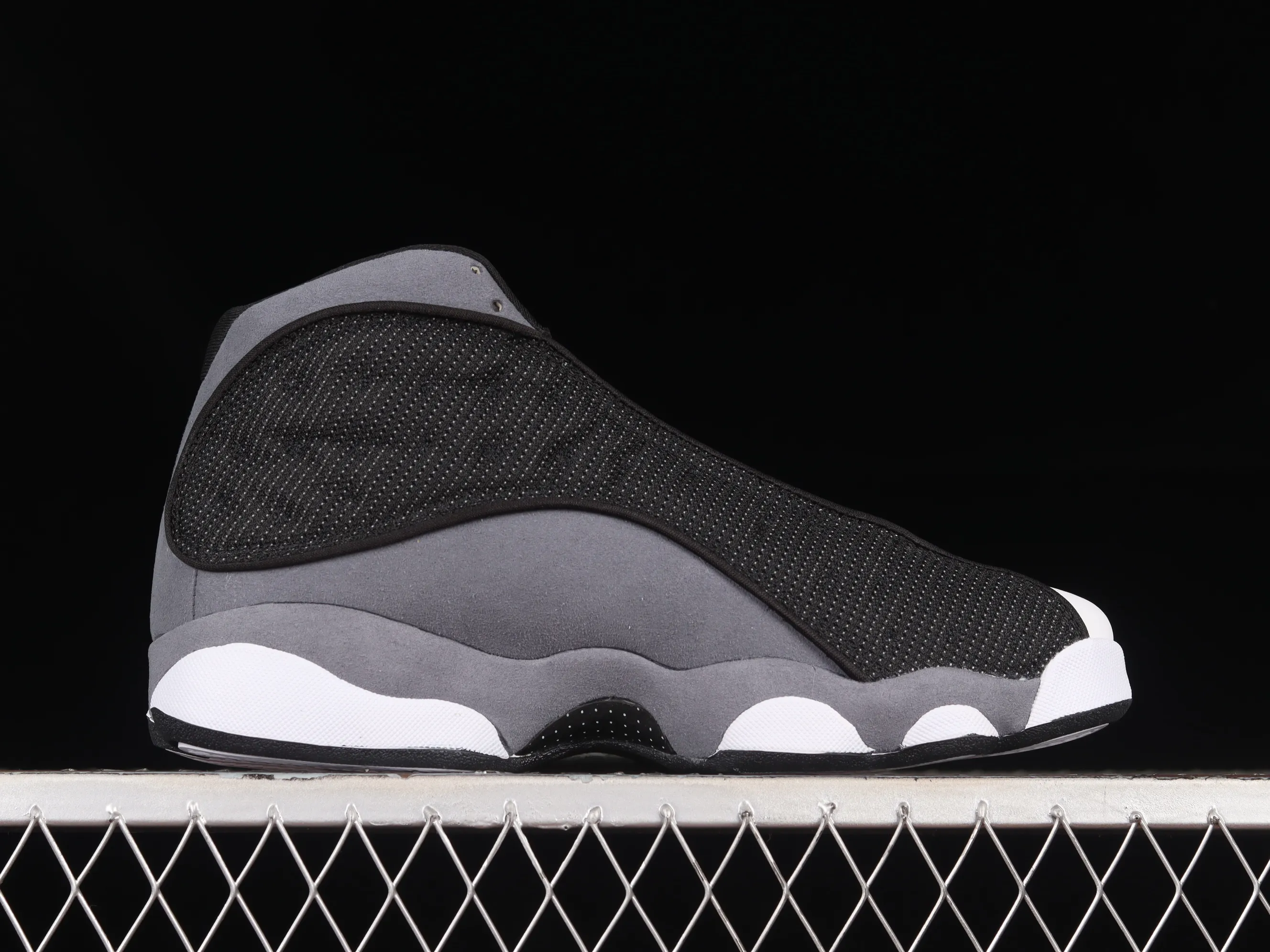 All categories Air Jordan Jordan series basketball shoes Air Jordan 13 P version pure original Air Jordan 13 "Black Flint" AJ13 Joe 13 black and white gray DJ5982-060